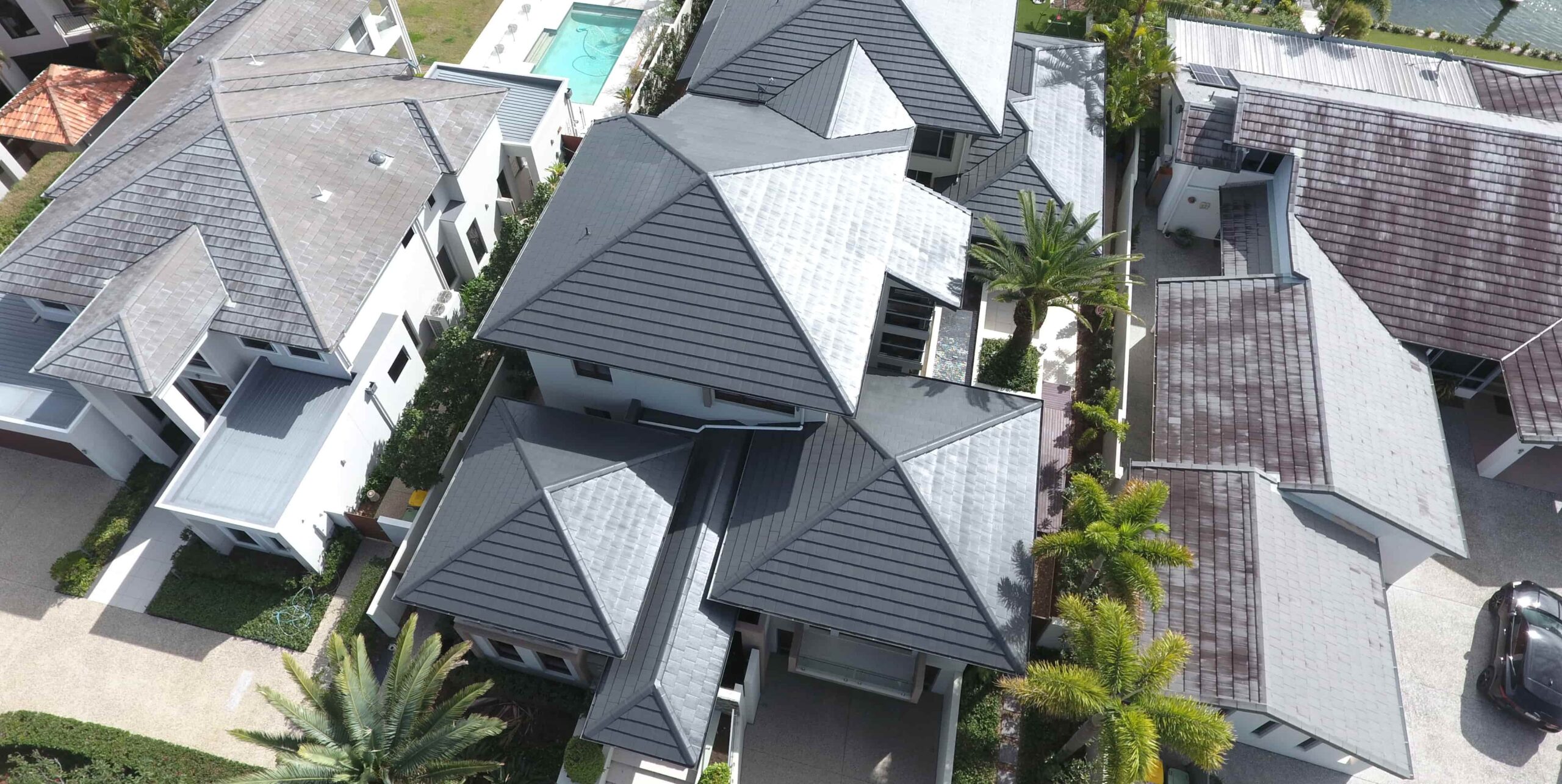 Tile roof restoration